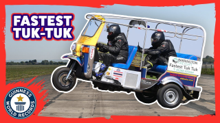 The World's Fastest Tuk Tuk Hit 74 MPH